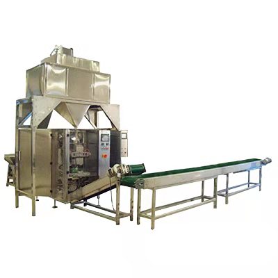 四斗稱(chēng)大規(guī)格全自動(dòng)顆粒包裝機(jī)